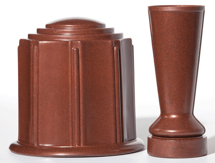 ForeverSafe™ Cremation Urn Terra cotta Granite